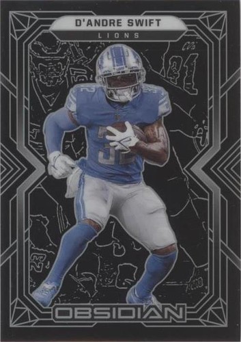 2022 Panini Obsidian D'Andre Swift #37