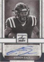 2022 Leaf Ultimate Draft Jerrion Ealy #PA-JE1