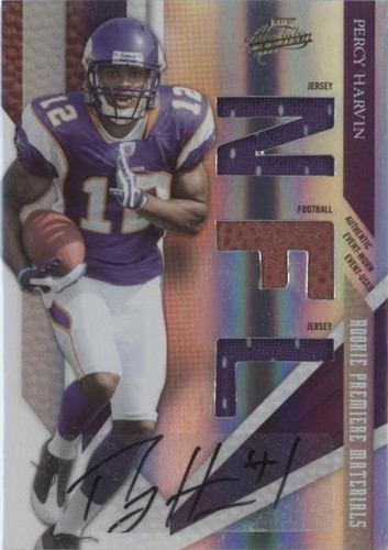 2009 Playoff Absolute Memorabilia Percy Harvin #212