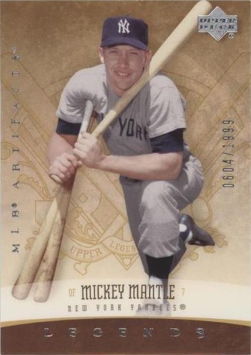 2005 Upper Deck Artifacts - Mickey Mantle #181