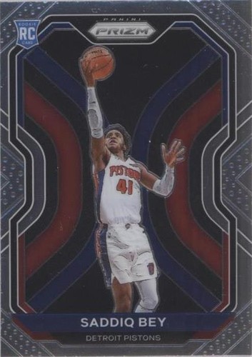 Saddiq Bey /41シリ RC auto STUB貴重 NBA 2020-21 SADDIQ BEY