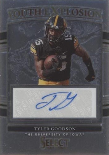 2022 Panini Select Draft Picks Tyler Goodson #YE-TGO