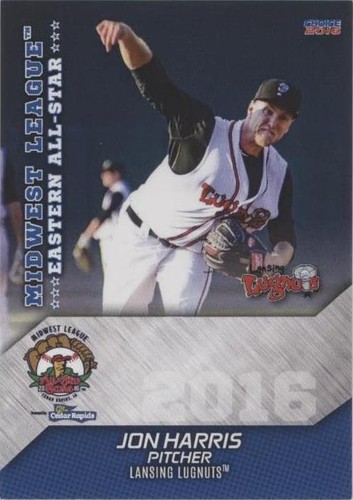 2016 Choice Midwest League All-Stars - Jon Harris #24