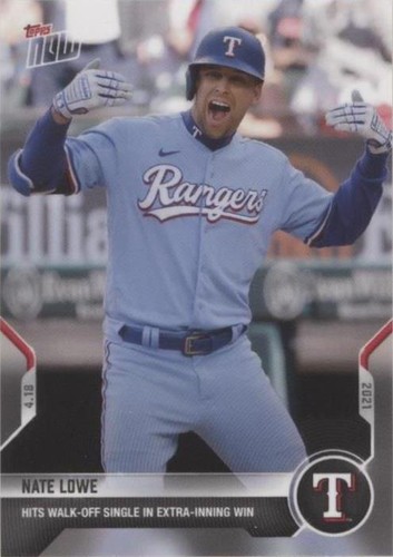 2021 Topps Now - Nate Lowe #98
