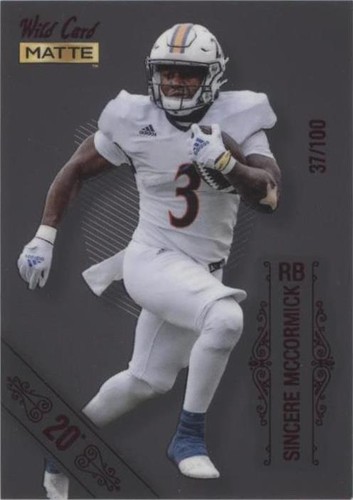 Sincere McCormick Trading Cards