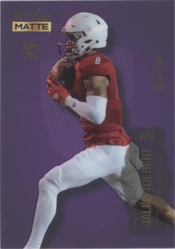 2022 Wild Card MATTE Jalen Tolbert #MB-55
