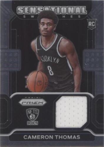 2021-22 PANINI PRIZM CAMERON THOMAS ROOKIE AUTO PSA 10 2021-22 PANINI PRIZM CAMERON THOMAS ROOKIE AUTO PSA 10