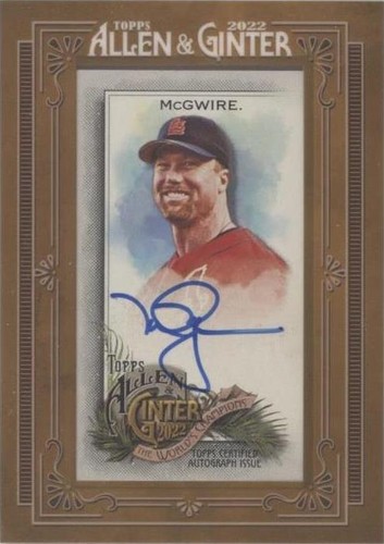 2022 Topps Allen & Ginter - Mark McGwire #MA-MM