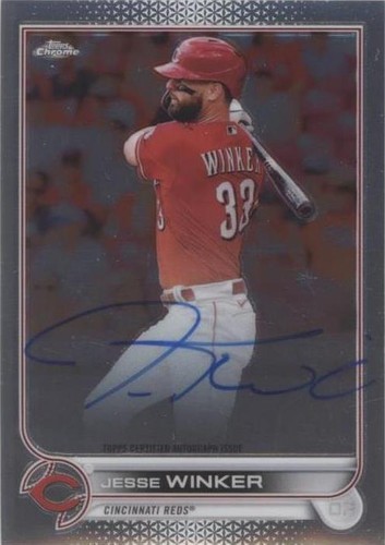 2022 Topps Chrome - Jesse Winker #CVA-JWI