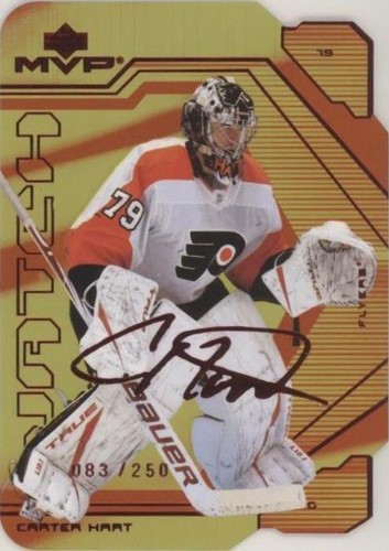 UPPER DECK NHLカード STATURE CARTER HART FLYERS #23 送料無料 中古 IT1 Hart UPPER DECK NHLカード STATURE CARTER HART FLYERS #23
