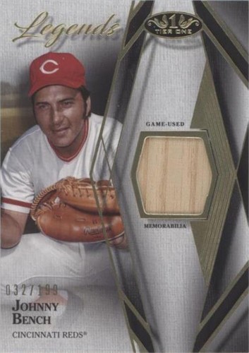 2022 Topps Tier One - Johnny Bench #T1LR-JB