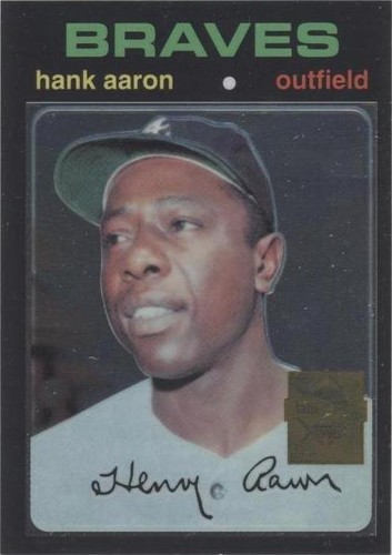 2000 Topps - Hank Aaron #18