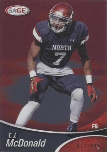 2013 SAGE T.J. McDonald #SP31