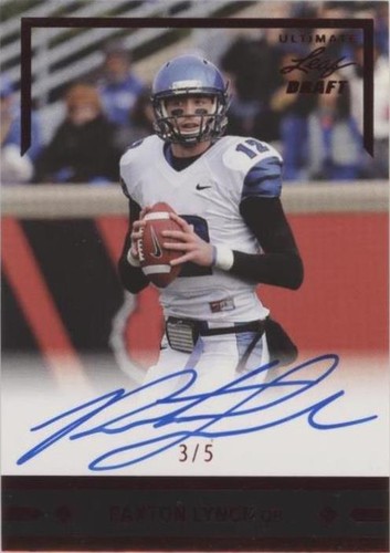 2016 Leaf Ultimate Draft Paxton Lynch #GLR-PL1