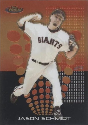 2004 Topps Finest - Jason Schmidt #54