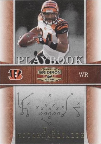 2007 Donruss Gridiron Gear T.J. Houshmandzadeh #PB-15
