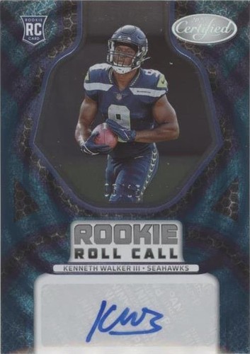 2022 Panini One #113 Kenneth Walker III Seattle Seahawks RC