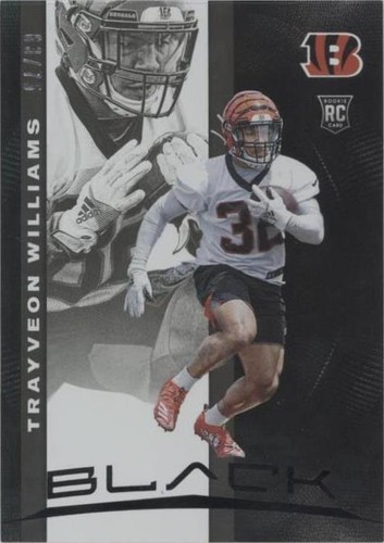 2019 Panini Black Trayveon Williams #53