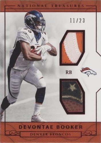 2016 Panini National Treasures Devontae Booker #24