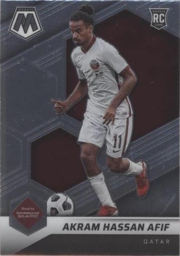 2021-22 Panini Mosaic FIFA Road to World Cup Akram Afif #70