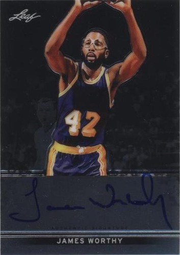 2012-13 Leaf Metal - James Worthy #BA-JW1