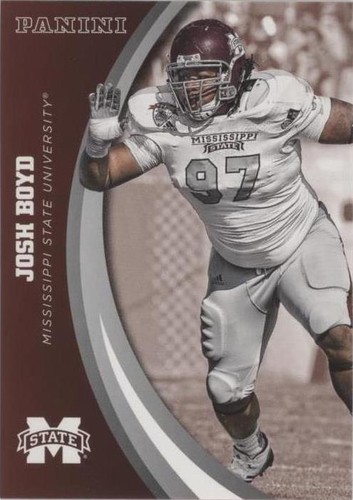 2016 Panini Mississippi State Bulldogs Josh Boyd #20