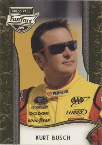 2011 Press Pass Fanfare - Kurt Busch #7