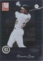 2001 Donruss Elite - Terrence Long #90