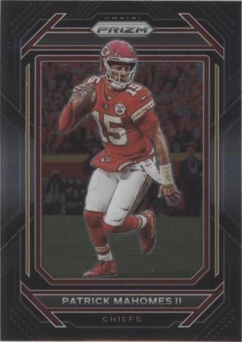 Patrick Mahomes II Card 2023 Chronicles DP Revolution (pop 3