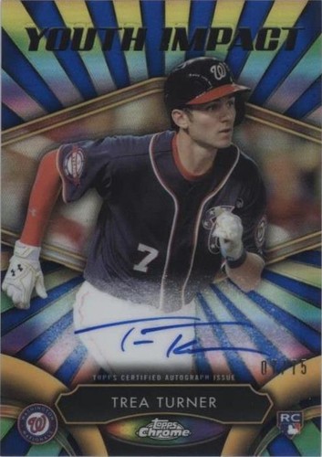 2016 Topps Chrome - Trea Turner #YIA-TTU