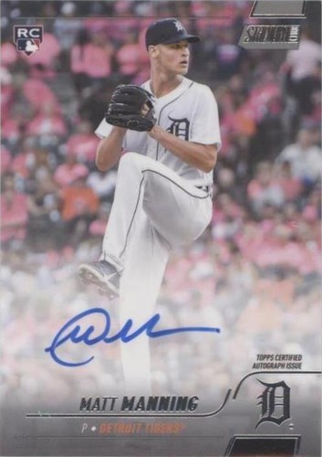 2022 Topps Stadium Club - Matt Manning #SCBA-MMA