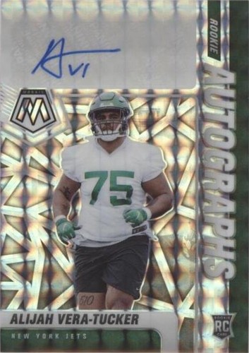 2021 Panini Mosaic Alijah Vera-Tucker #RA-60