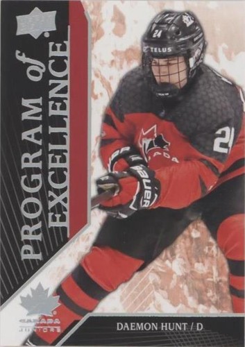 2019 Upper Deck Team Canada Juniors - Daemon Hunt #104