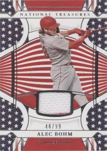 2022 Panini National Treasures - Alec Bohm #RWB-AB
