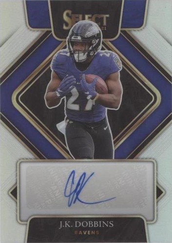 2021 Panini Select J.K. Dobbins #SIP-JKD