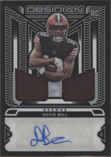 2022 Panini Obsidian David Bell #RJI-DBE