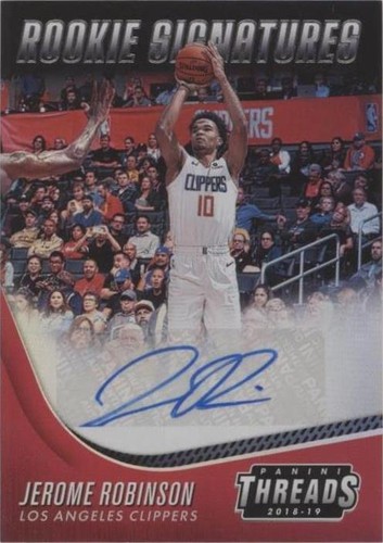 2018-19 Panini Threads - Jerome Robinson #20