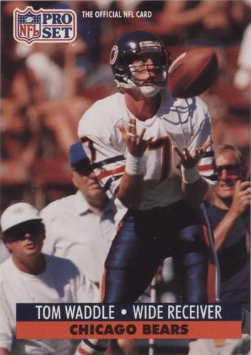 1991 Pro Set Tom Waddle #818