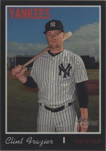 2019 Topps Heritage High Number - Clint Frazier #THC-708