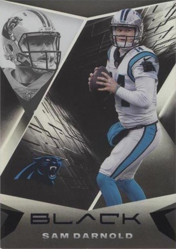 2021 Panini Black Sam Darnold #76