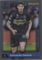 2021-22 Topps Merlin Collection Chrome UCL Alessandro Bastoni #64