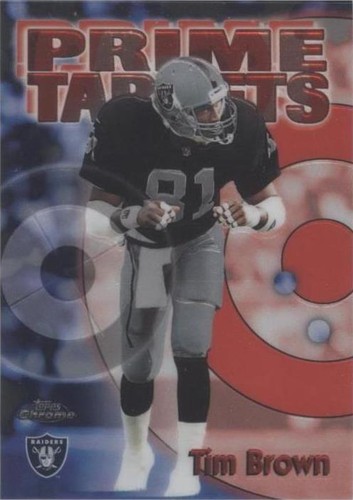 1998 Topps Chrome Tim Brown #15