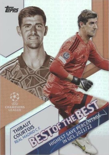 2022-23 Topps UEFA Club Competitions Thibaut Courtois #BB-2