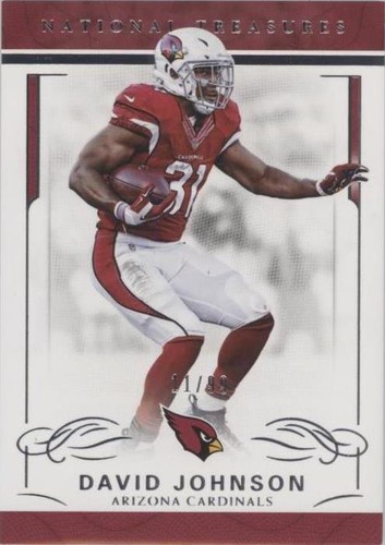 2016 Panini National Treasures David Johnson #2
