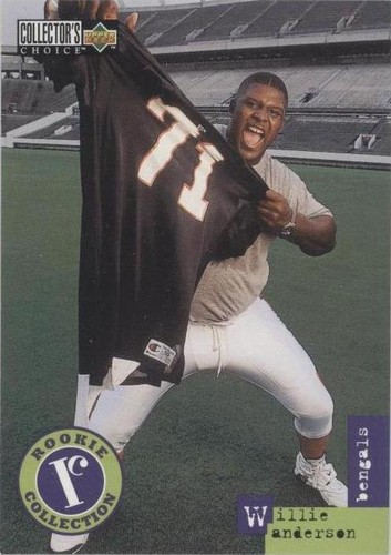 1996 Upper Deck Collector's Choice Update Willie Anderson #U7