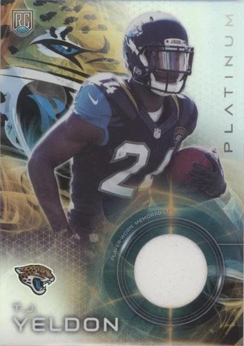 2015 Topps Platinum T. J. Yeldon #PRR-TY