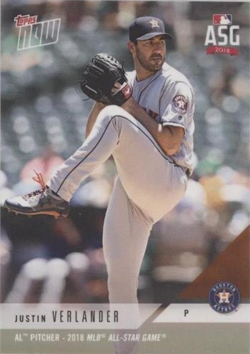 2018 Topps Now - Justin Verlander #AS-64