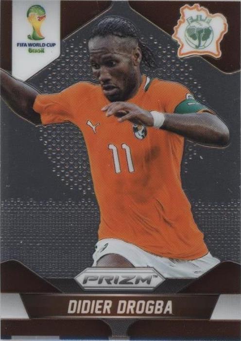 2014 Panini Prizm World Cup Didier Drogba #60
