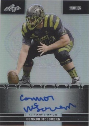 2016 Leaf U.S. Army All-American Bowl Connor Mcgovern #22