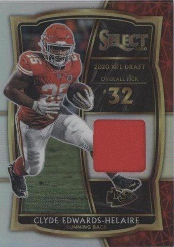 2020 Panini Select Clyde Edwards-Helaire #DS-CEH